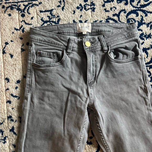Sezane Denim Gray Jeans Size 26 - Picture 2 of 9